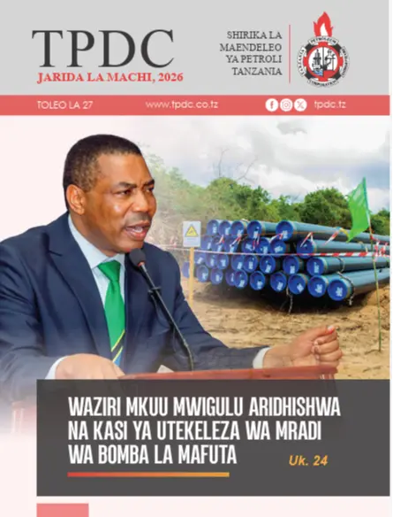 TPDC Jarida Mtandao (Toleo la Januari-Machi)